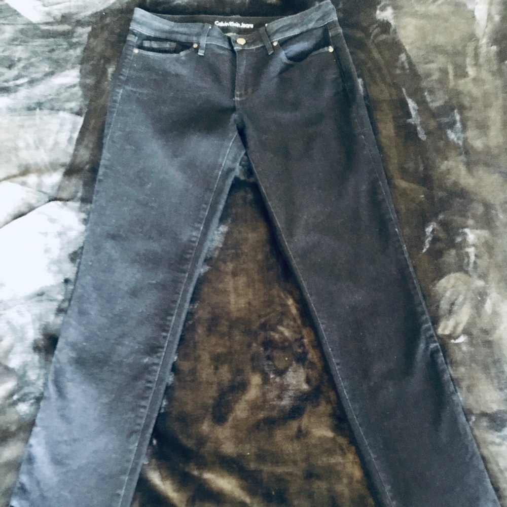 Calvin Klein Ultimate Skinny Rinse Blue Jeans 8x30